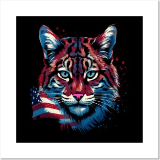 Patriotic Bobcat Posters and Art